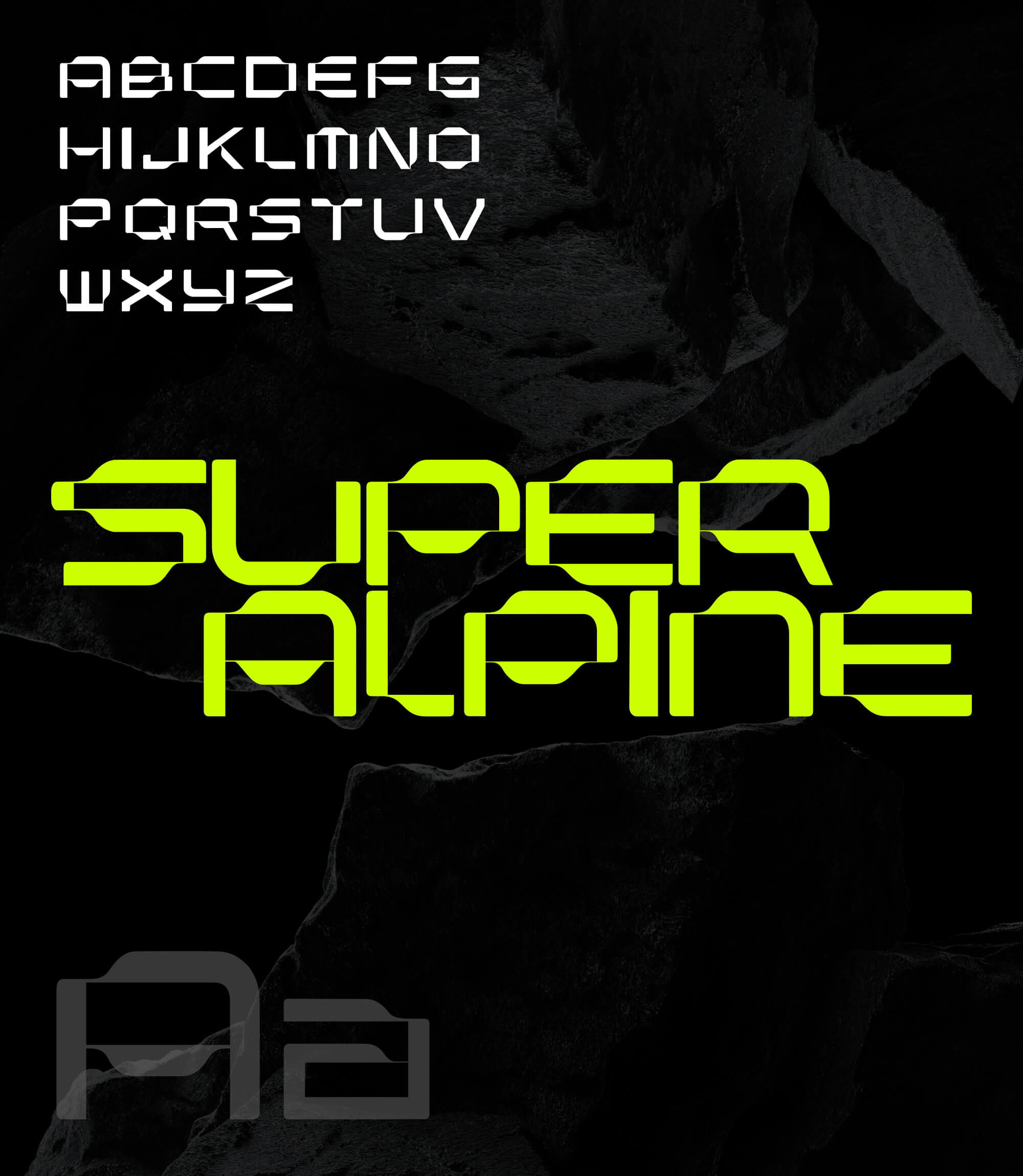 Super Alpine Typeface